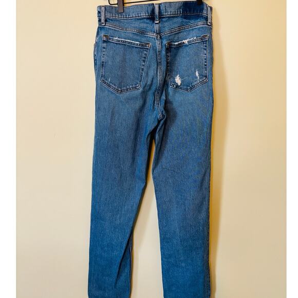 Abercrombie & Fitch Women's 90's Straight Ultra High Rise Jeans - Picture 4 of 10